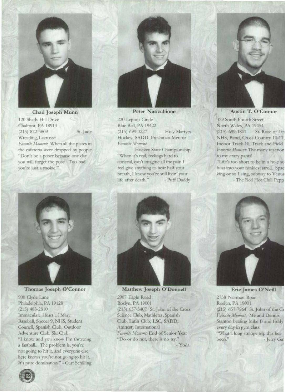 2000 Blue and Gold Yearbook by La Salle College High School - Issuu