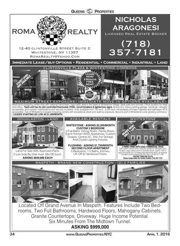 Queens Ny April 1 2016 Queens Properties Magazine By Queens