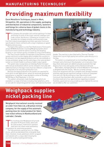 Fastener + Fixing Magazine #66 by Fastener + Fixing Magazine - Issuu
