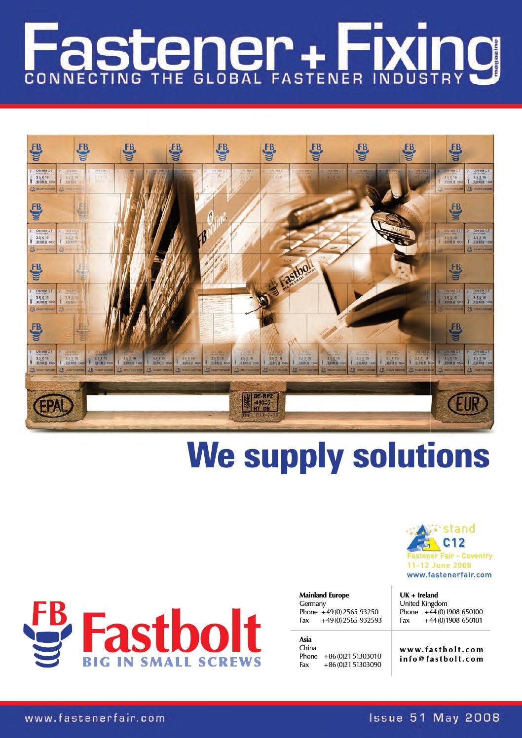 Fastener + Fixing Magazine #51 by Fastener + Fixing Magazine - Issuu