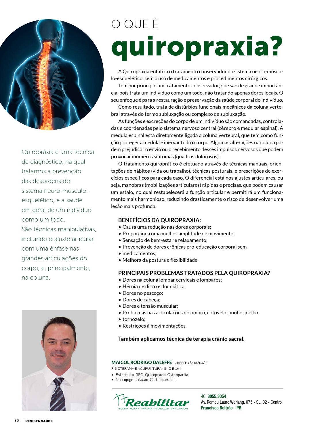 Revista Saúde Francisco Beltrão/PR - Edição 11 - 03/2016 by Revista Saúde -  Issuu, image size:1140x1500