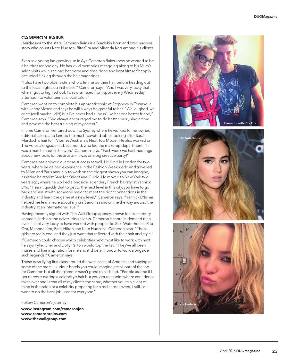 Duo Magazine April 2016 By Duo Magazine Issuu