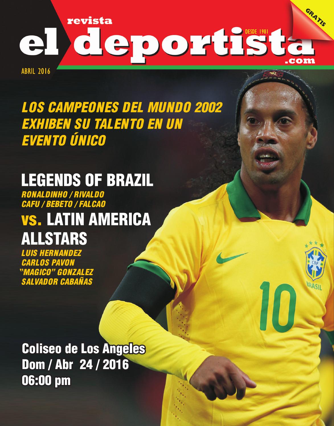 Revista El Deportista Abril 2016 by el deportista Issuu