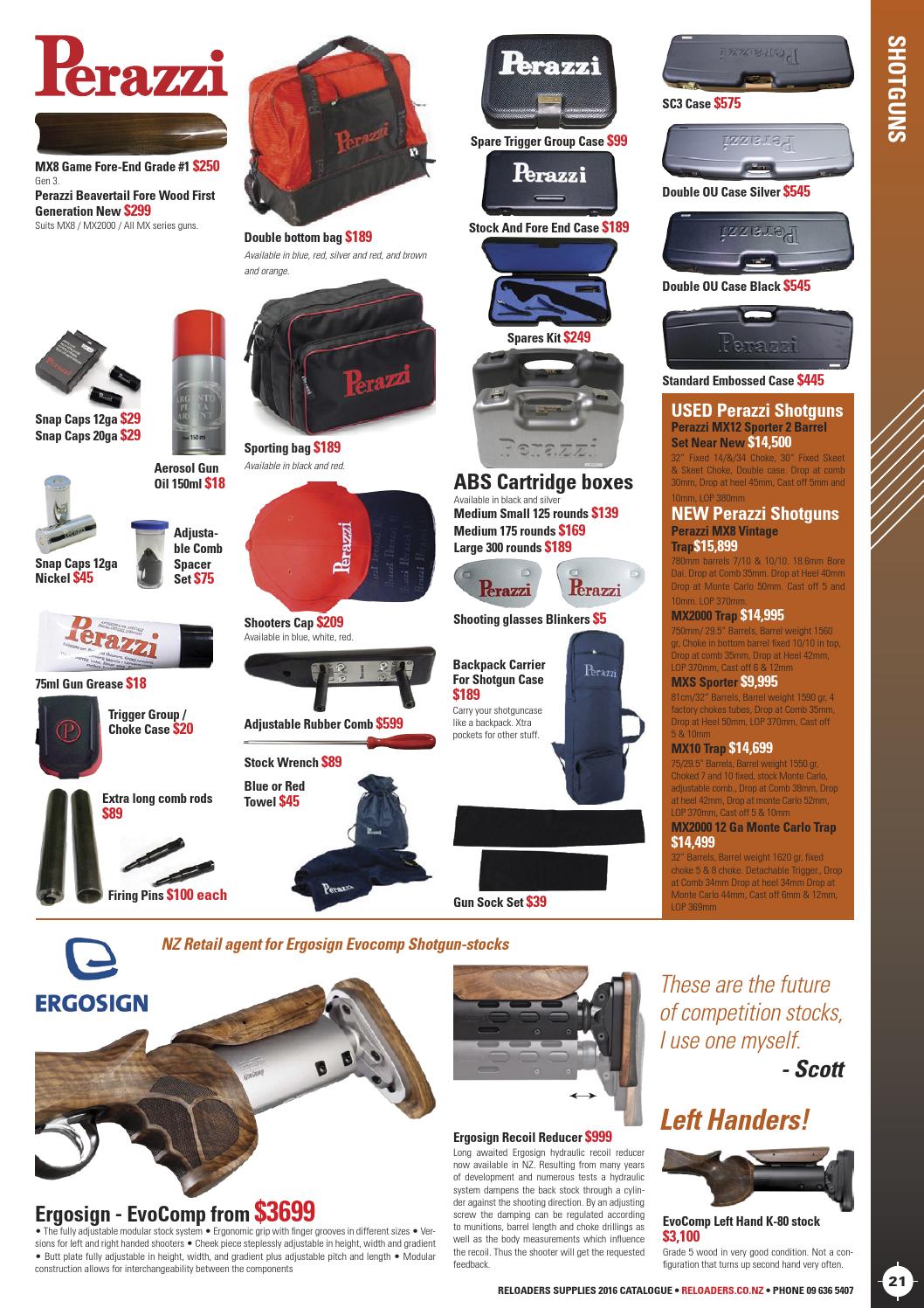 Reloaders Shooters Supplies Catalogue 2016 by Hurst Media Ltd Issuu