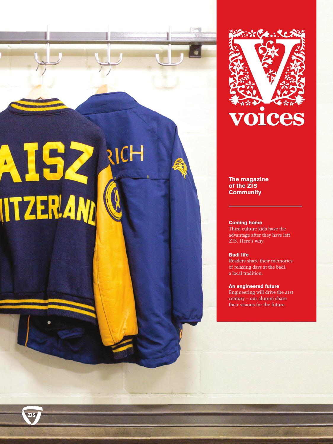 ZIS Voices Spring 2016 by Zurich International School - Issuu
