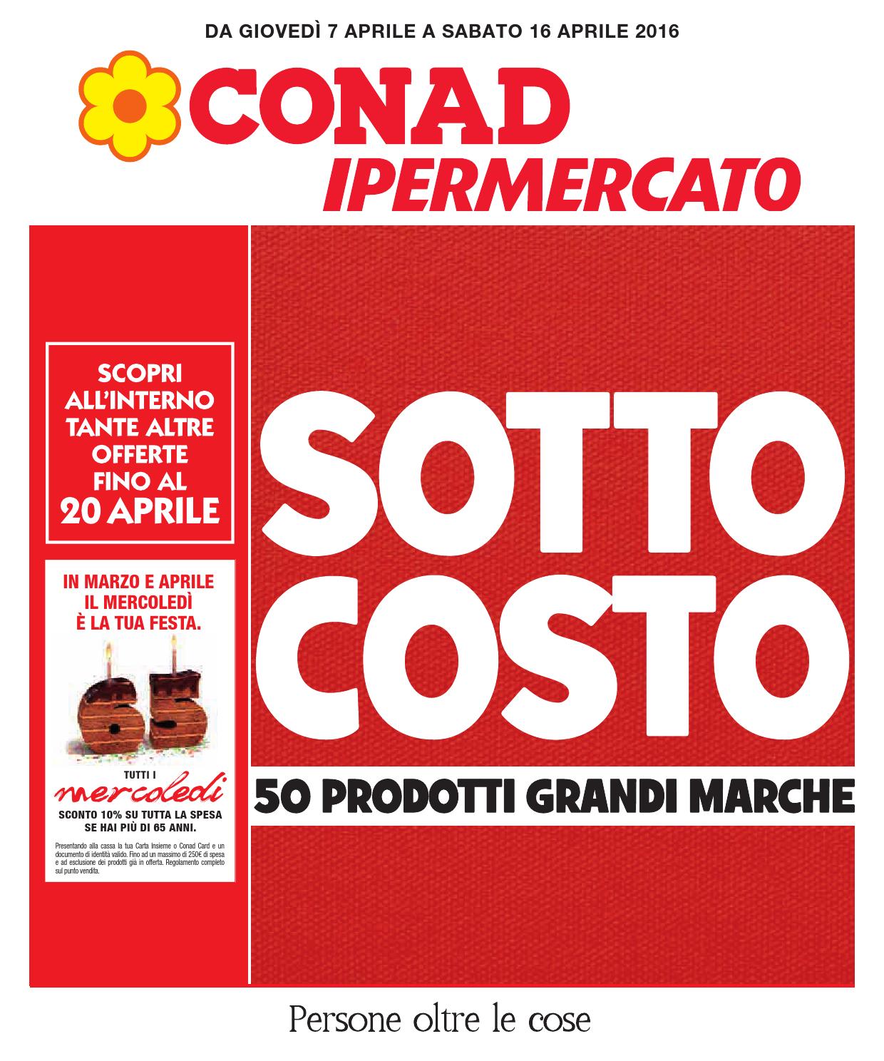 Volantino Offerte Conad Ipermercato Di Torino Dal 7 Al 16