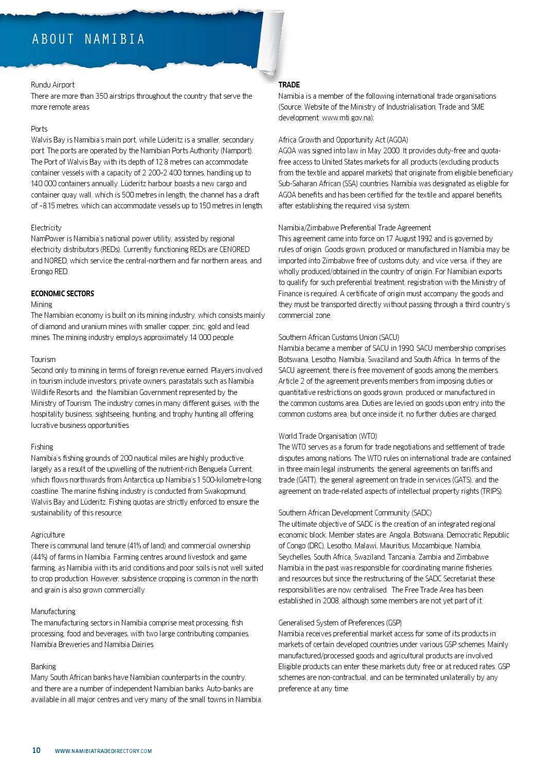 Namibia Trade Directory 2016 By Venture Media Issuu