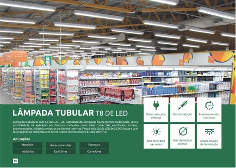 Eletro Zagonel 目录 照明 profissional LED Zagonel 第 10 页