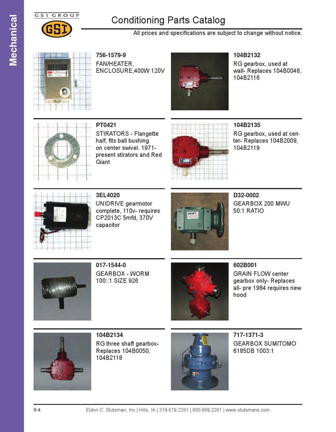 GSI Conditioning Parts Catalog by Stutsmans Issuu