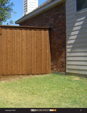 OZCO Fences, Gates & Stain by OZCO Building Products - Issuu