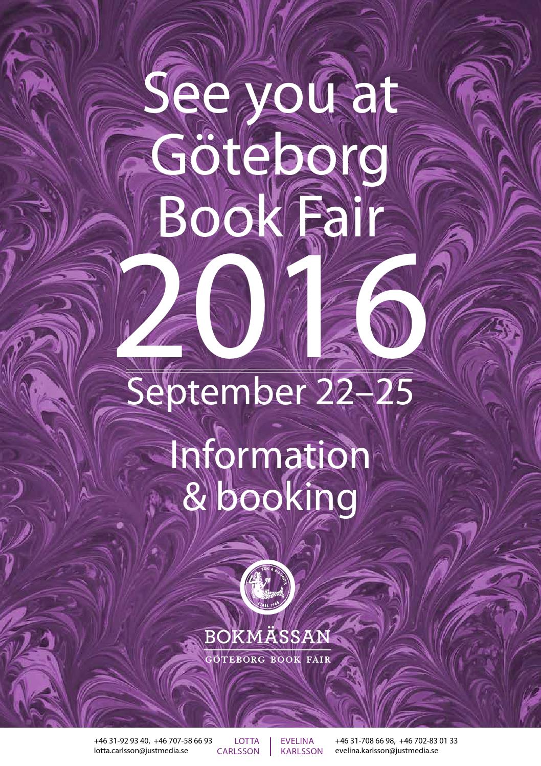 Book Fair 2016 Media Plan by Content Avenue AB Issuu