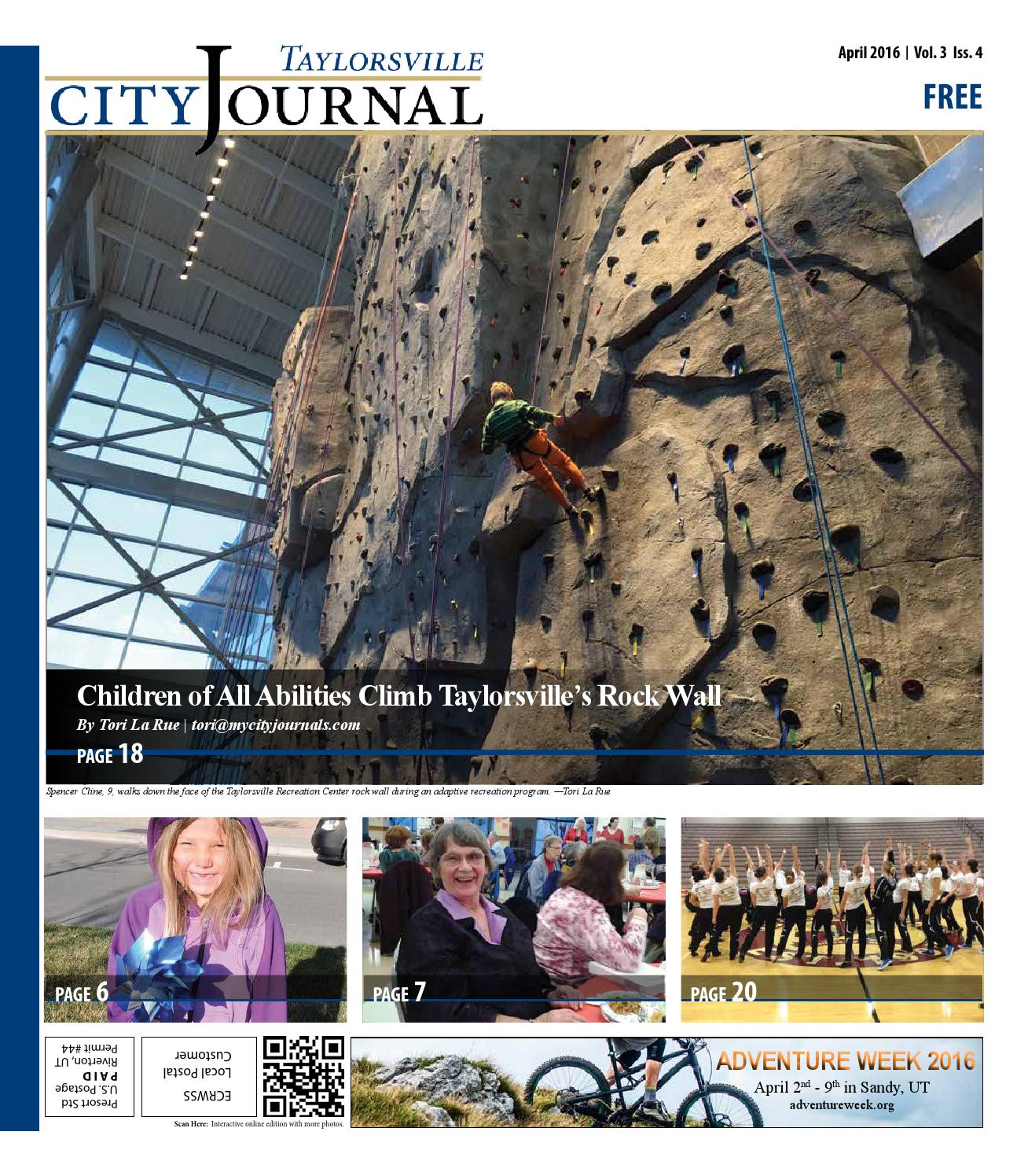 Taylorsville April 2016 by The City Journals Issuu