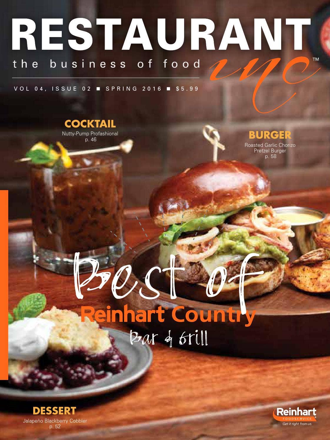 Restaurant Inc. Spring2016 by Performance & Reinhart Foodservice