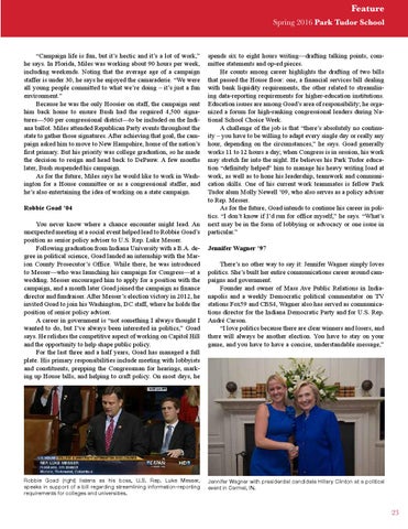 Park Tudor Phoenix Spring 2016 by Park Tudor School - Issuu