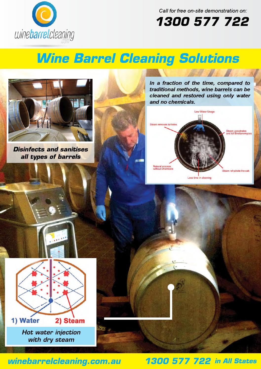 Wine Barrel Cleaning Solutions by Duplex Cleaning Issuu