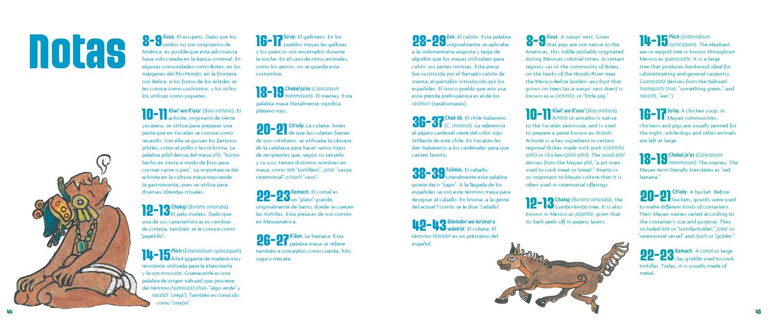 Adivinanzas mayas yucatecas