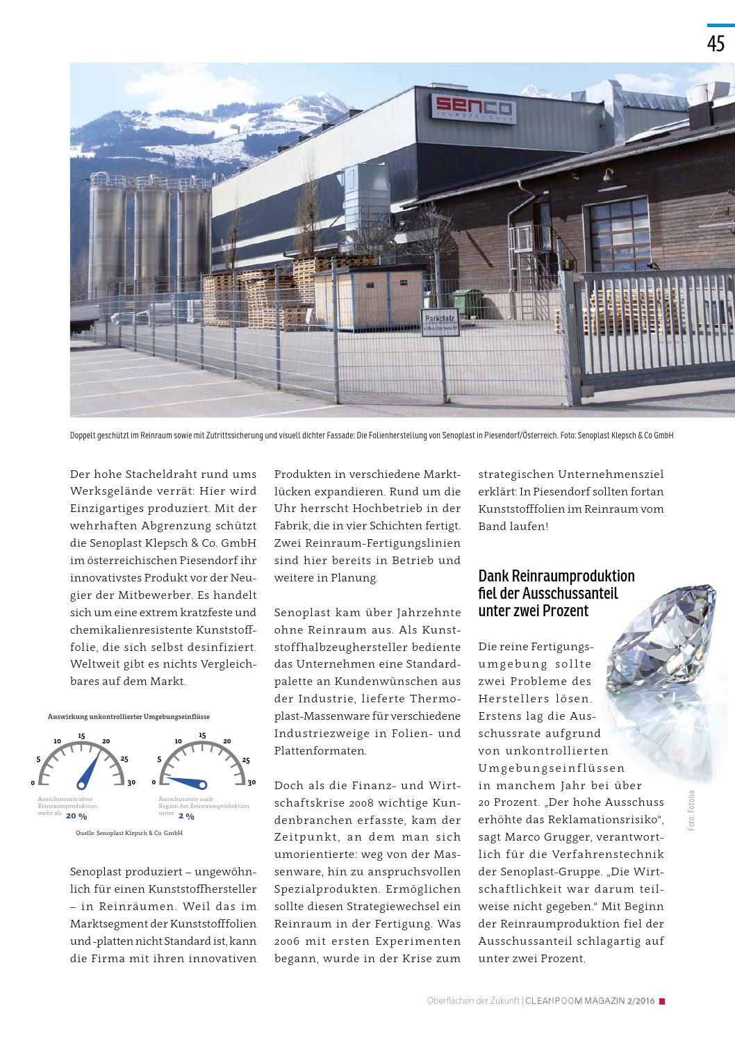 Cleanroom Magazin 022016 by Cleanroom Future Magazine Issuu