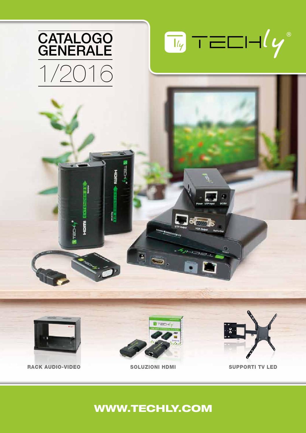 Techly ICA-PLB 171L Supporto da parete per tv a schermo piatto