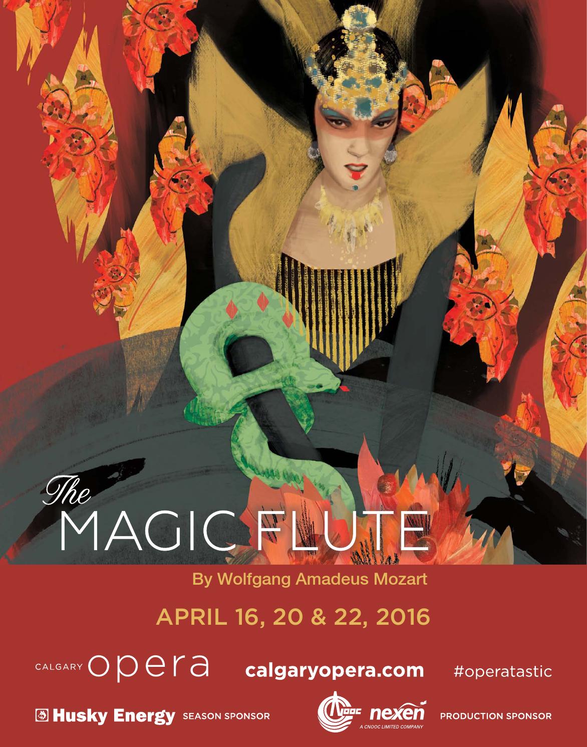 Calgary Opera program The Magic Flute by Suggitt Publishers Issuu