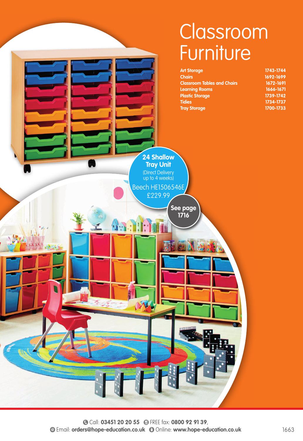 Hope Education Catalogue 2016/17 Classroom Furniture by Findel Ltd
