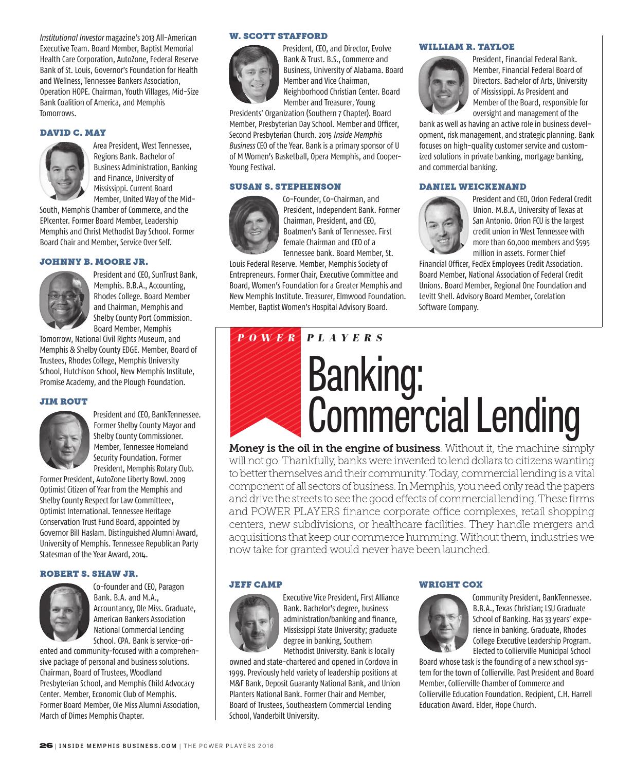 Inside Memphis Business April May 2016 By Contemporary Media Issuu