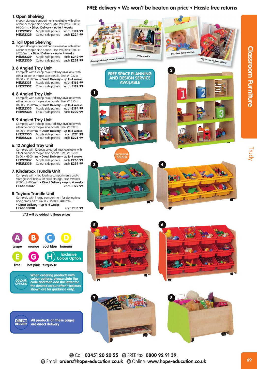 Hope Education Primary Furniture And Storage Resources 2016 17 By