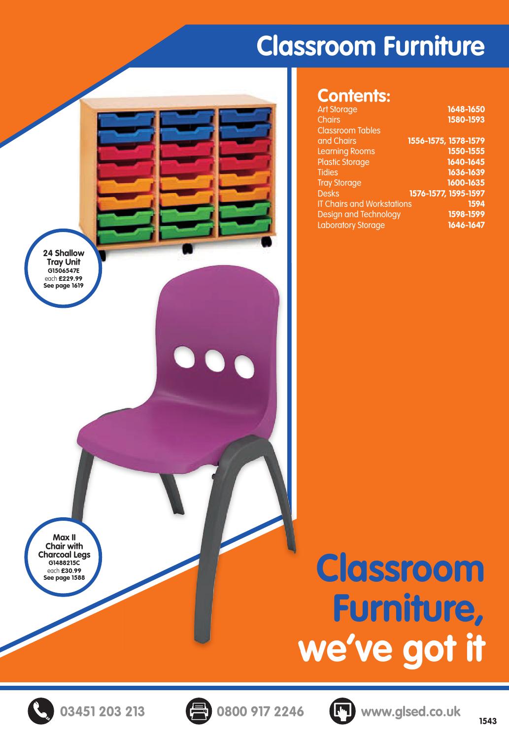 GLS Catalogue 2016/17 Classroom Furniture by Findel Ltd Issuu