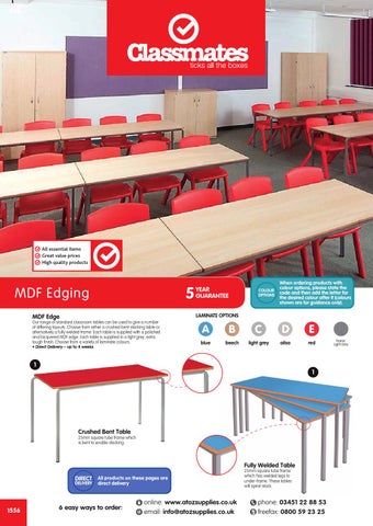 Findel Ltd AtoZ 目录 2016/17 - Classroom 家具 第 14 页