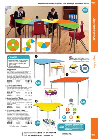 Findel Ltd AtoZ 目录 2016/17 - Classroom 家具 第 23 页