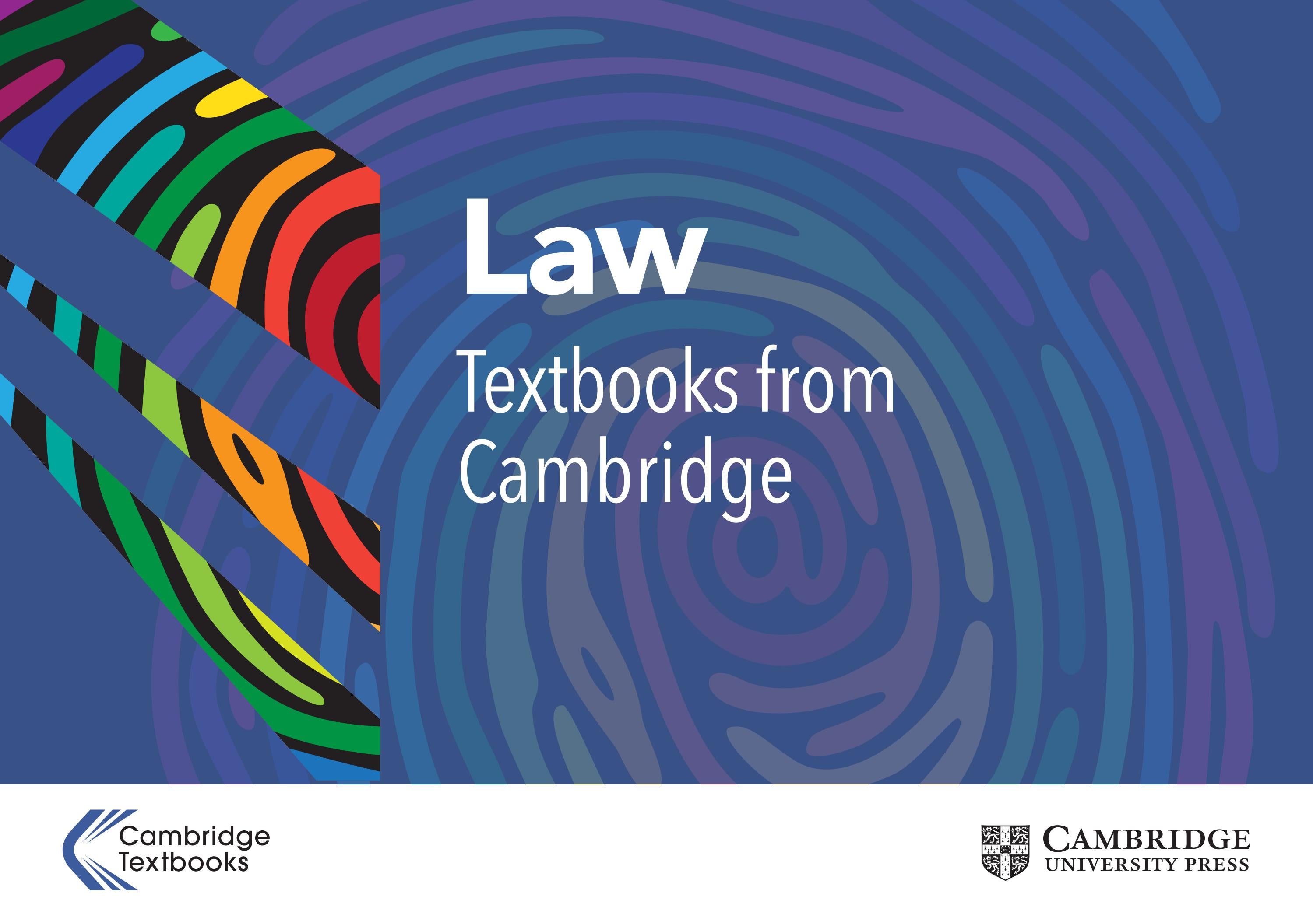 Law Textbooks 2016 by Cambridge University Press Issuu