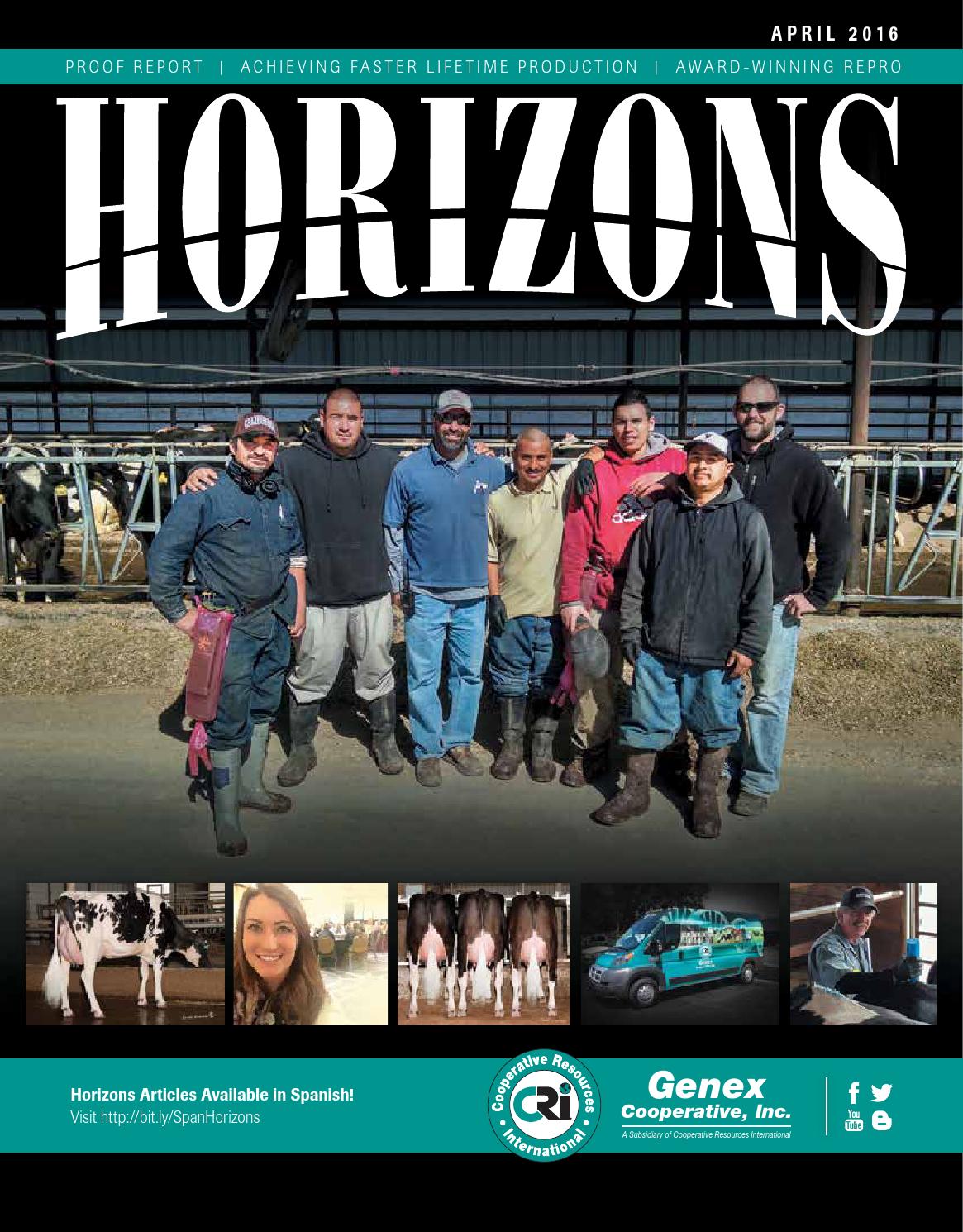 Genex Dairy HORIZONS by GENEX Issuu