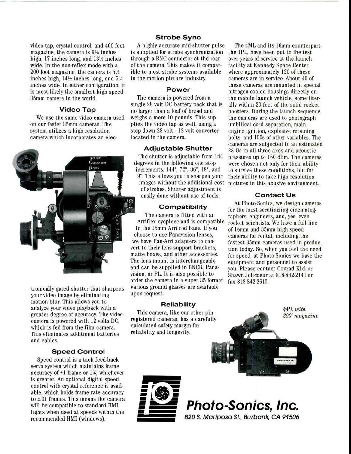 Camera Operator Fall/Winter 1995/96 by Society of Camera Operators - Issuu