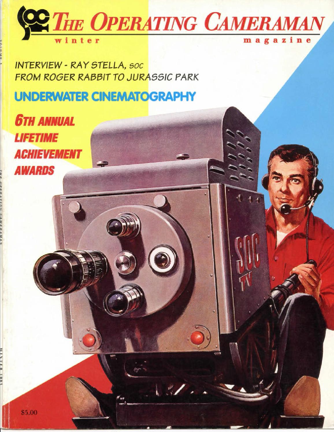 Camera Operator Winter 1993 by Society of Camera Operators Issuu
