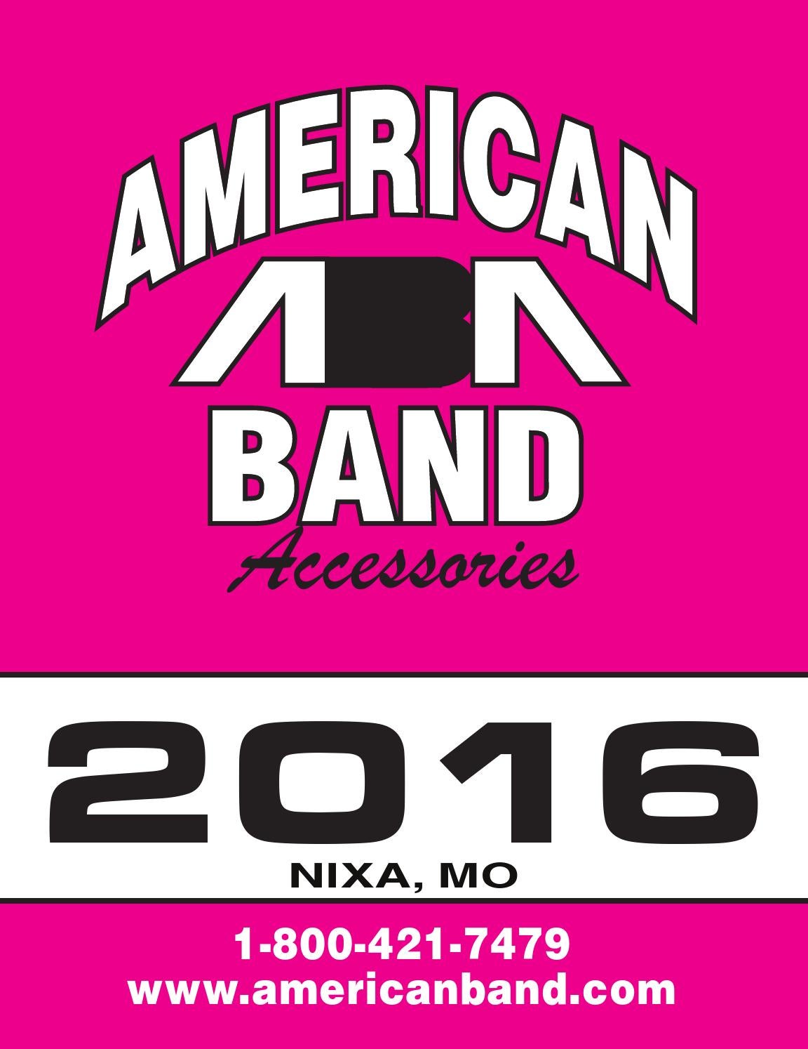 American Band Accessories 2016 Catalog by American Band Accessories Issuu