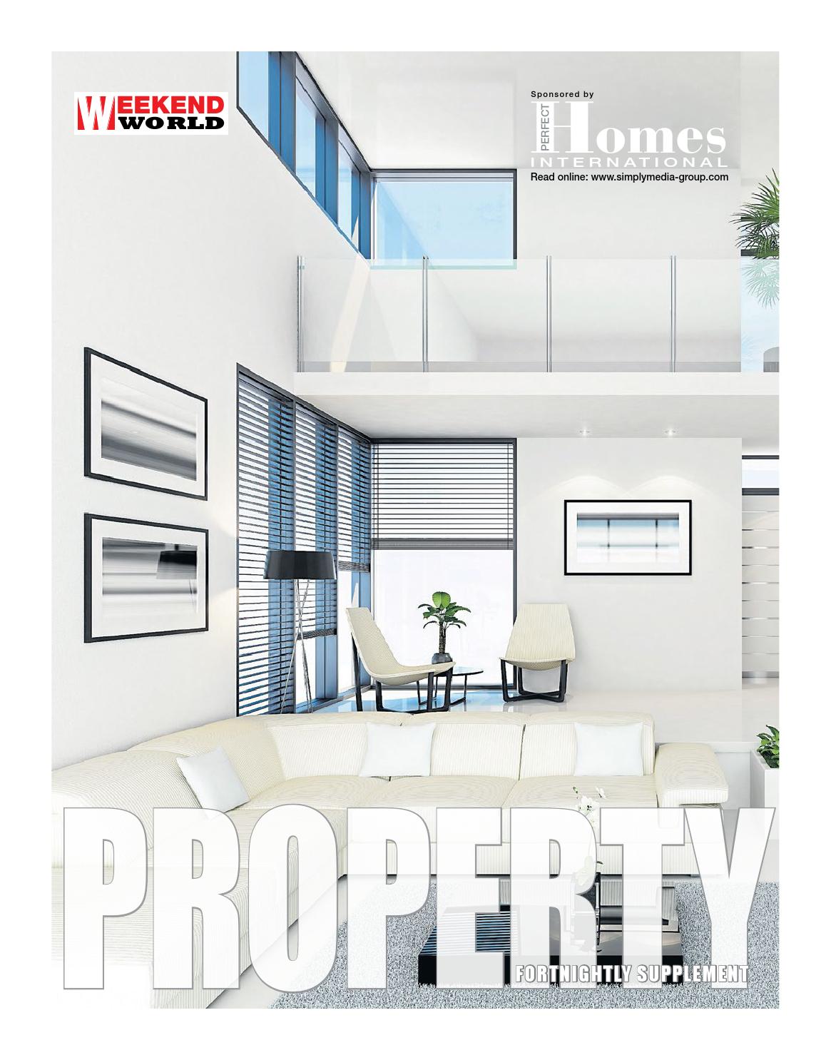 WEEKEND WORLD NEWSPAPER PROPERTY SUPPLEMENT by ClearVision Marketing