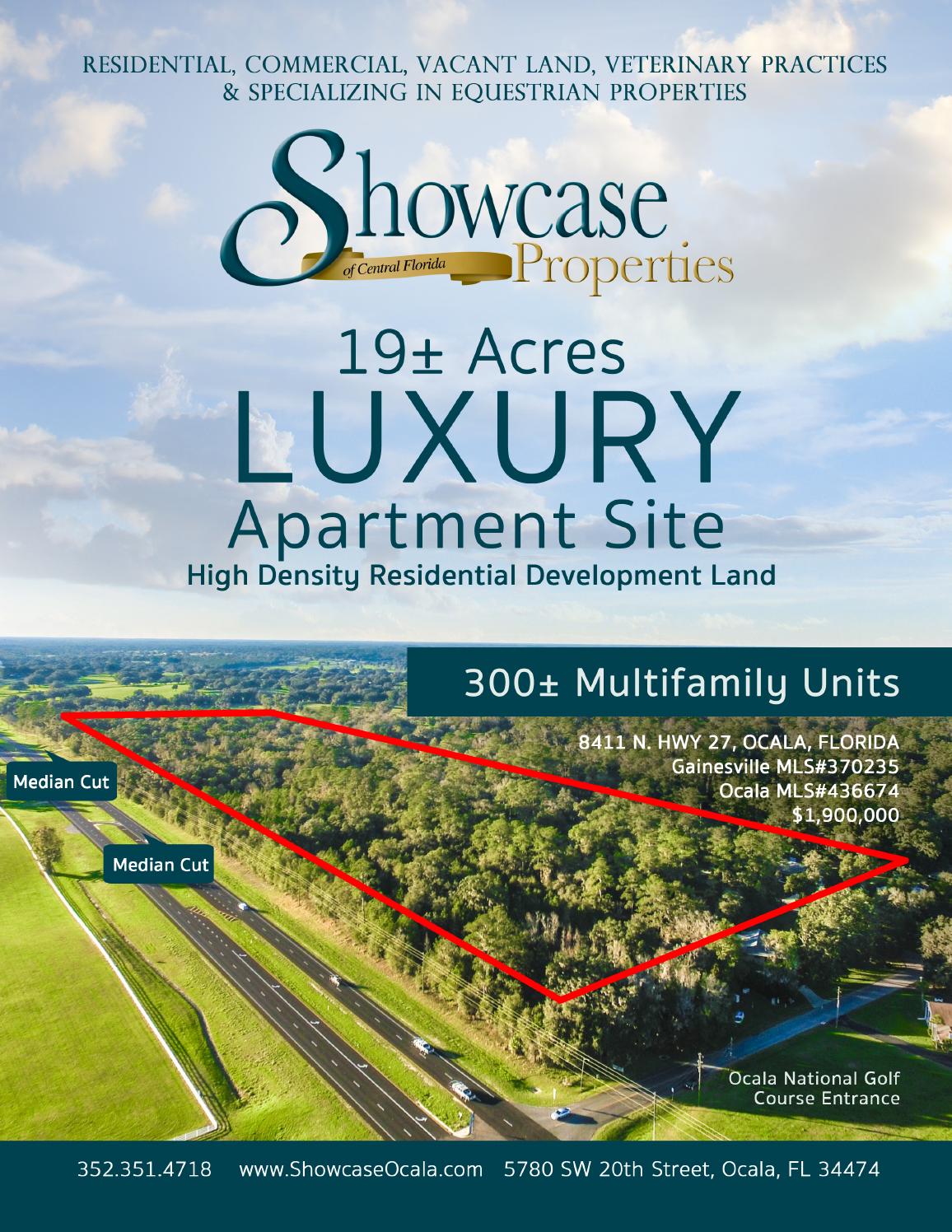 Commercial Real Estate Brochure by Showcase Properties of Central