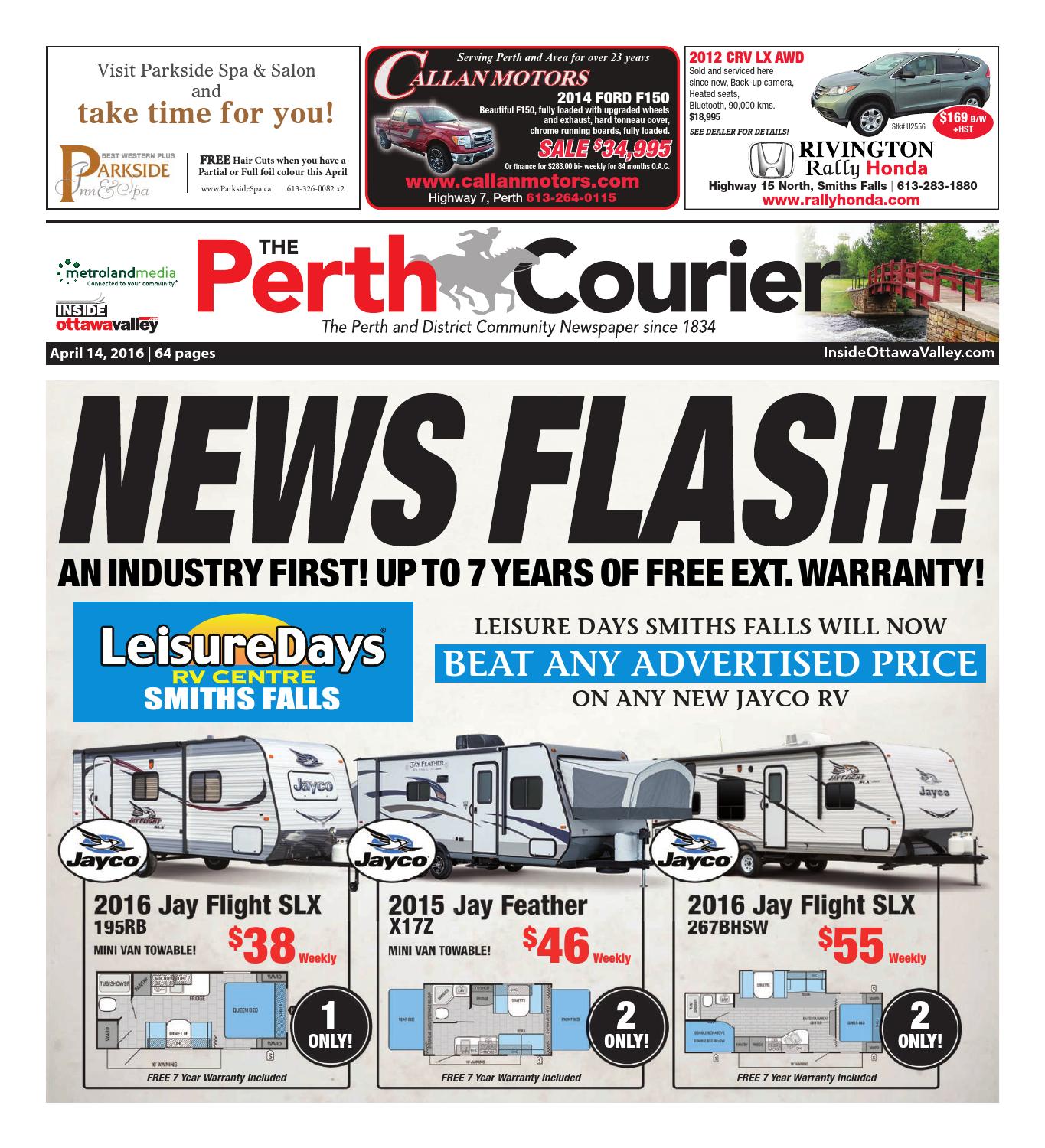 Perth041416 by Metroland East - The Perth Courier - Issuu