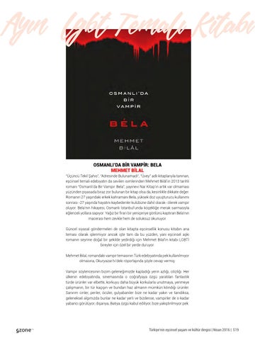 Bela Osmanli Da Bir Vampir Mehmet Bilal Ikinci El Kitap Kitantik 076180502079