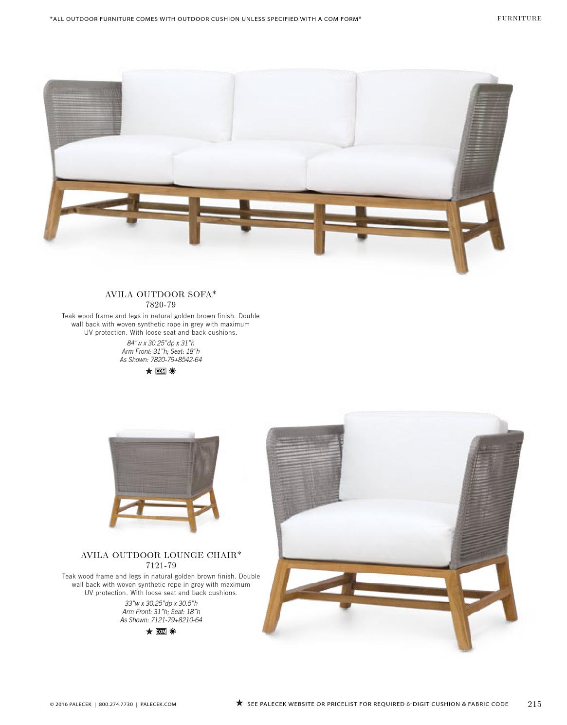 double lounge chair on Palecek S 2016 Furniture Accessories Catalog Vol 42 By Palecekdesign Issuu