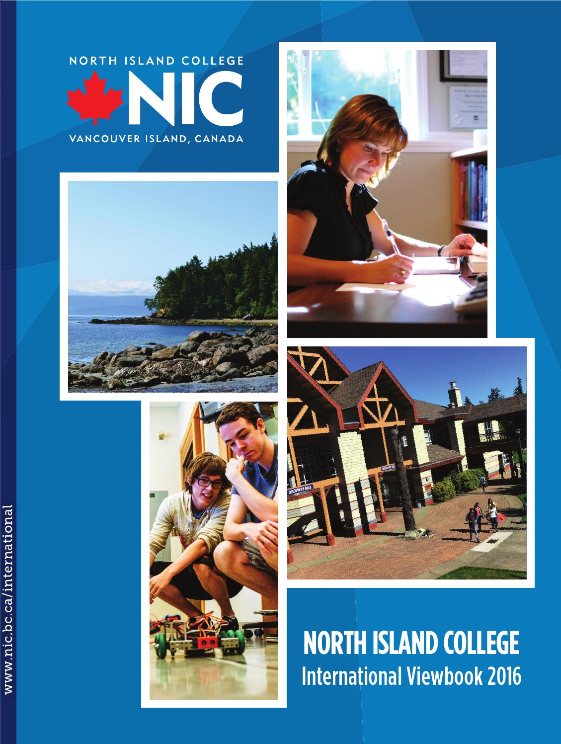 NIC International Viewbook 2016 by North Island College - Issuu