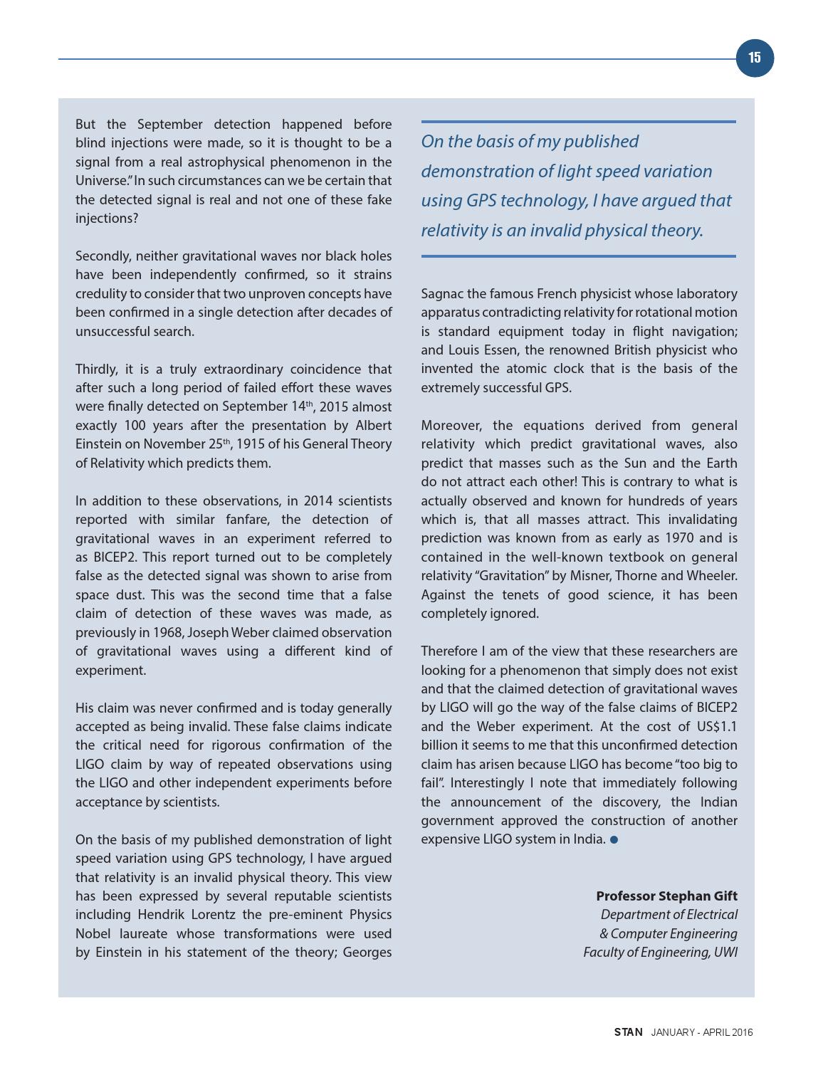 Uwi Stan Perspectives January April 2016 By Uwi St - 