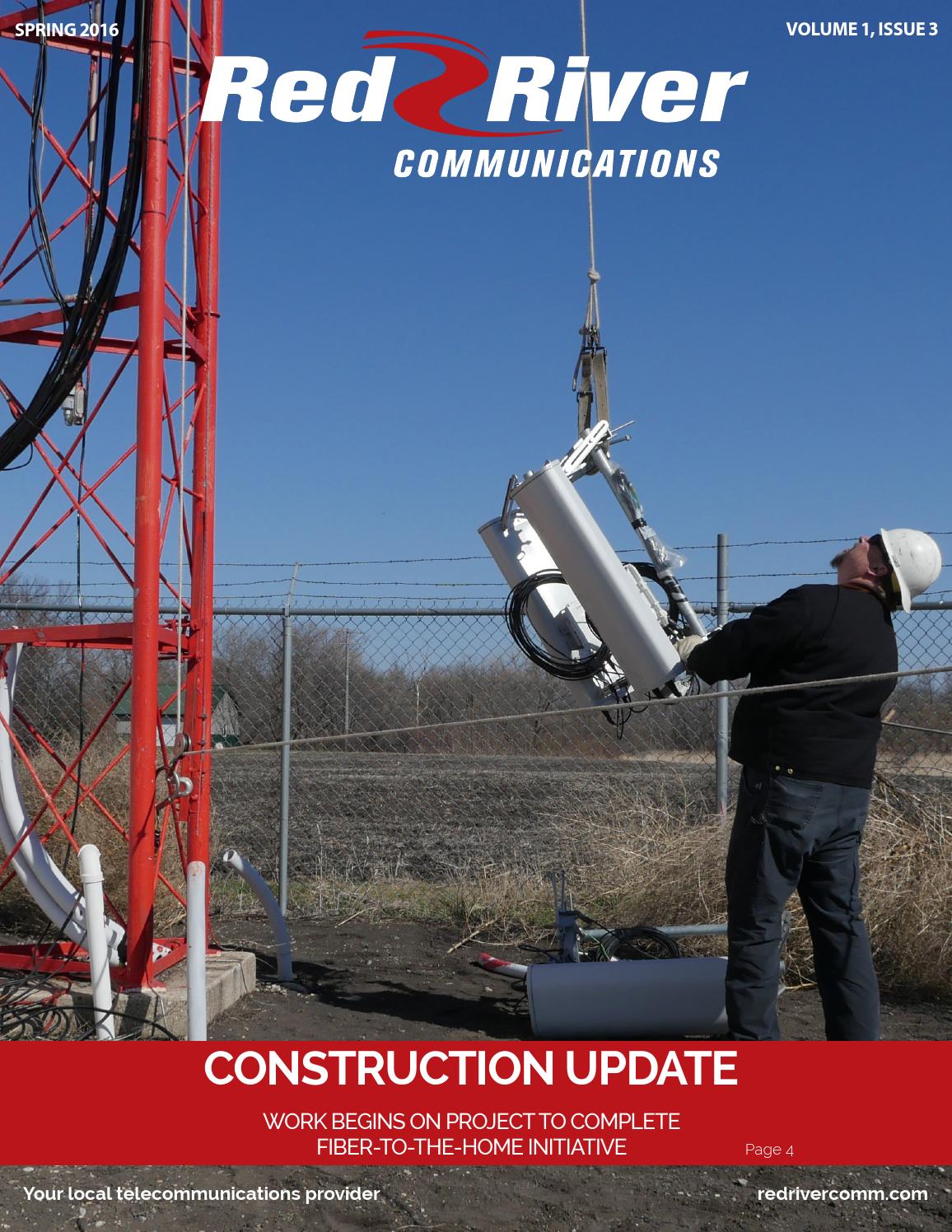 Red River Communications Spring 2016 Newsletter by Red River