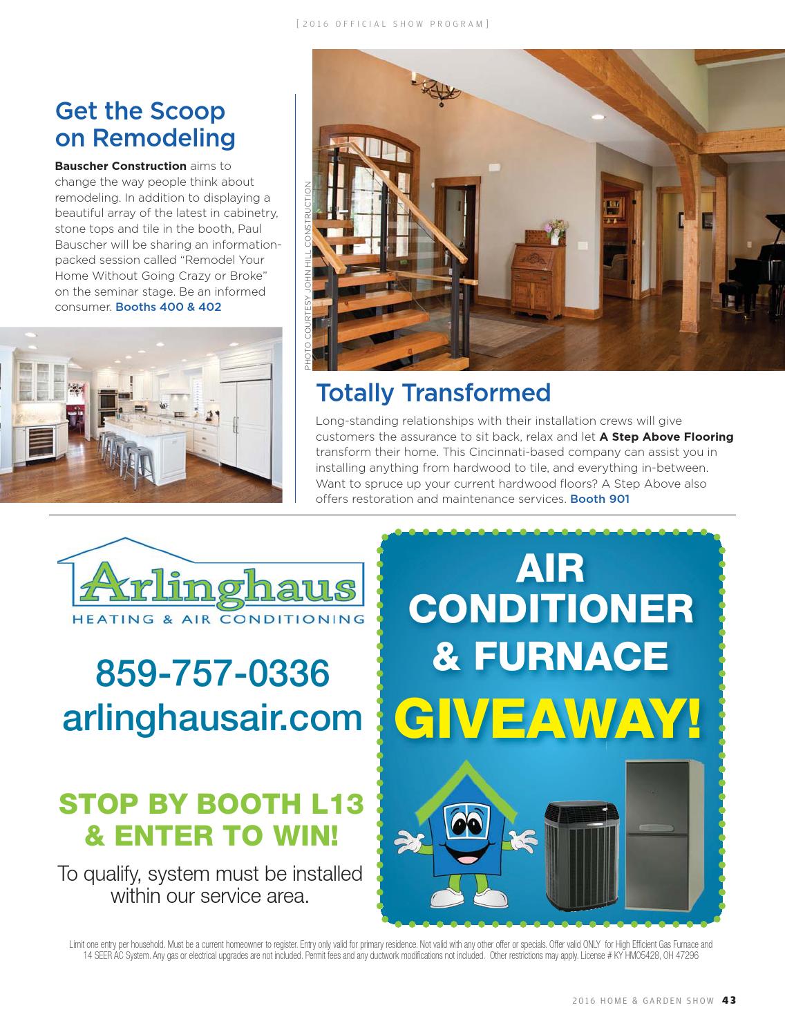 Cincinnati Home Garden Show 2016 By Cincinnati Magazine Issuu