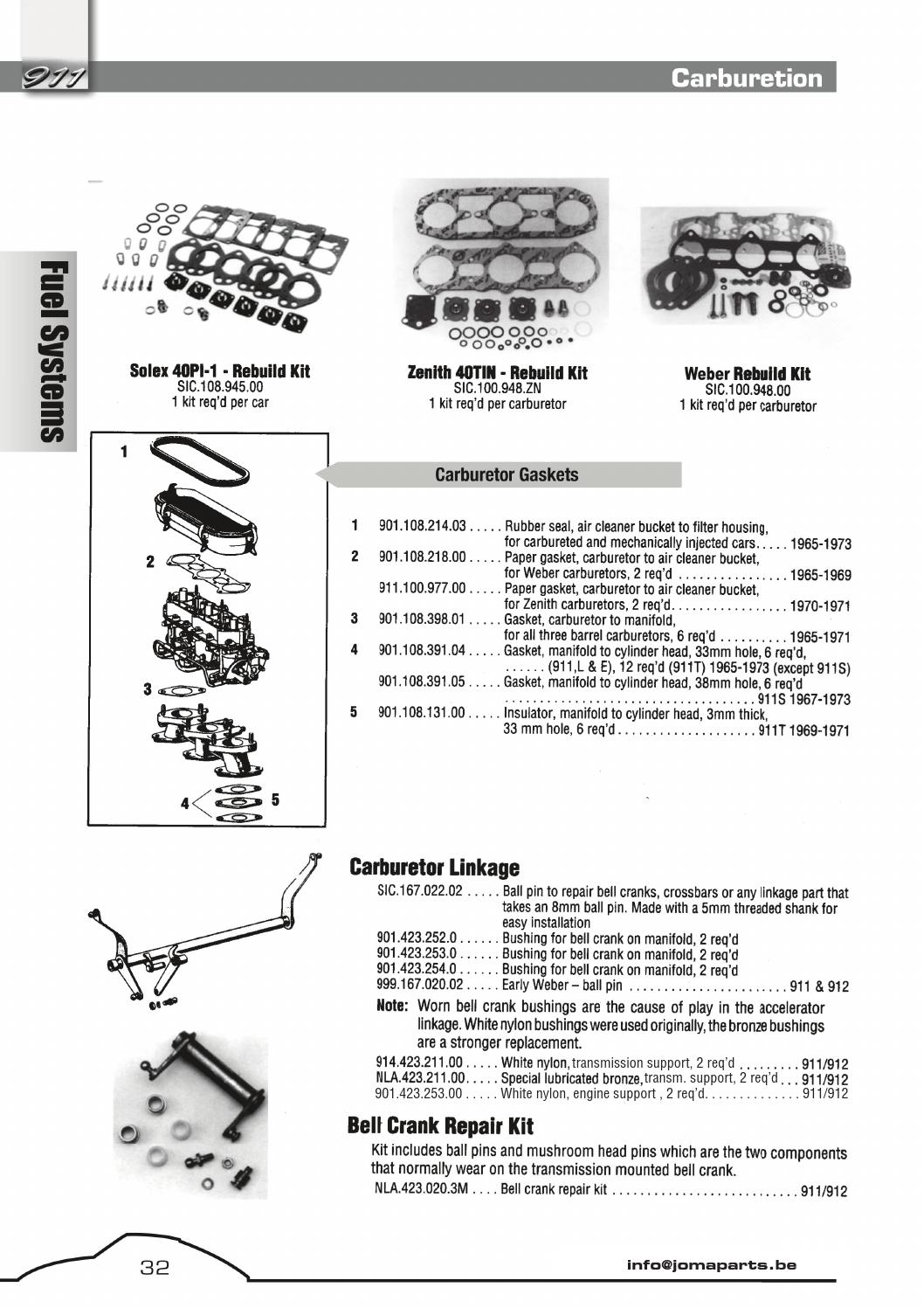Porsche911 Catalog by Jomaparts Issuu