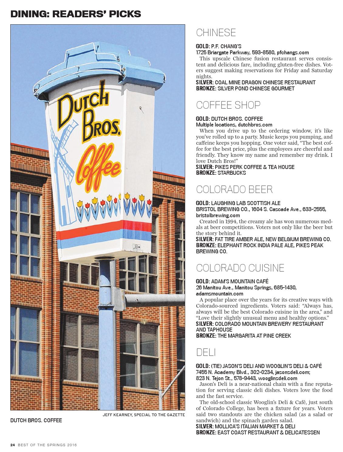Best of the Springs 2016 by Colorado Springs Gazette, LLC Issuu