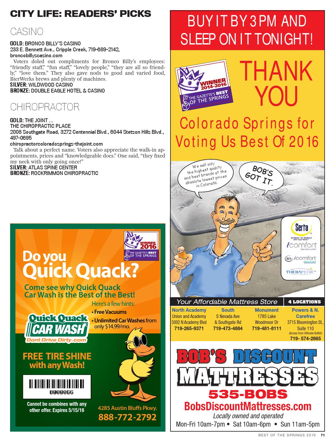 Best of the Springs 2016 by Colorado Springs Gazette, LLC Issuu