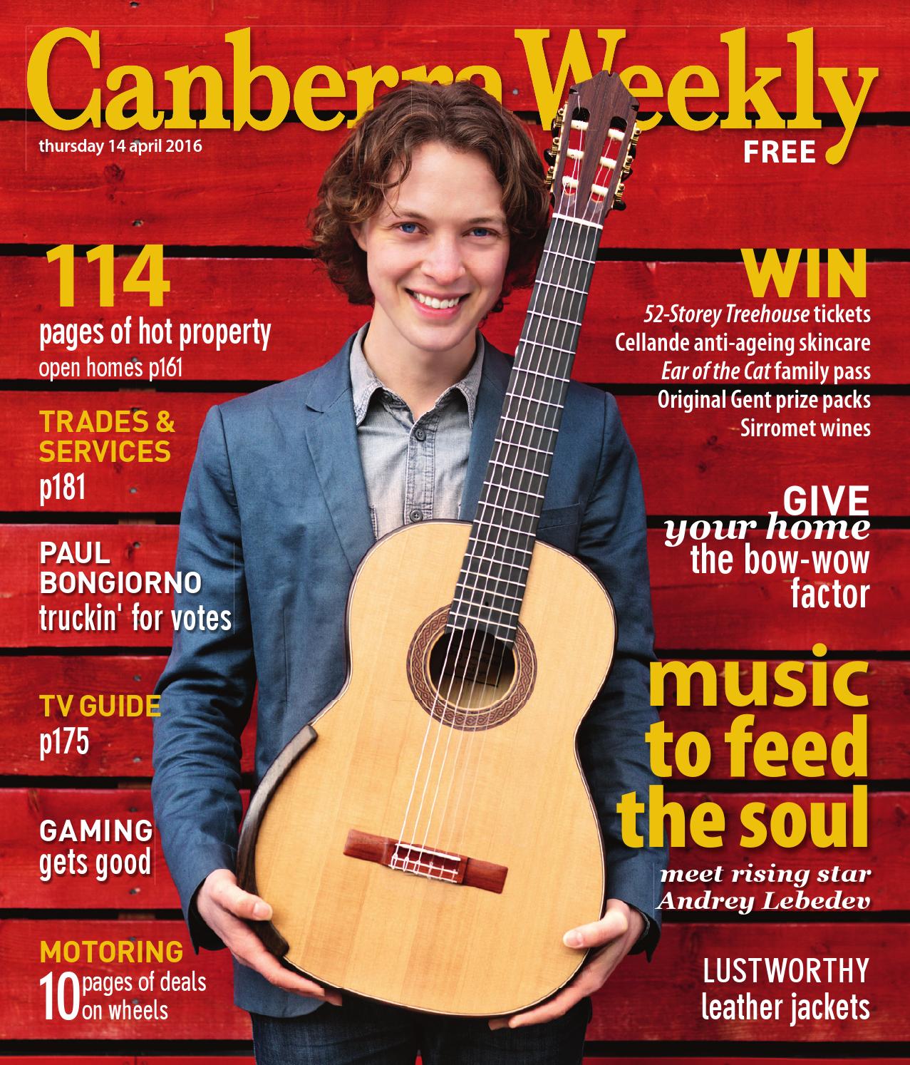 14 April 2016 by Canberra Weekly Magazine - Issuu