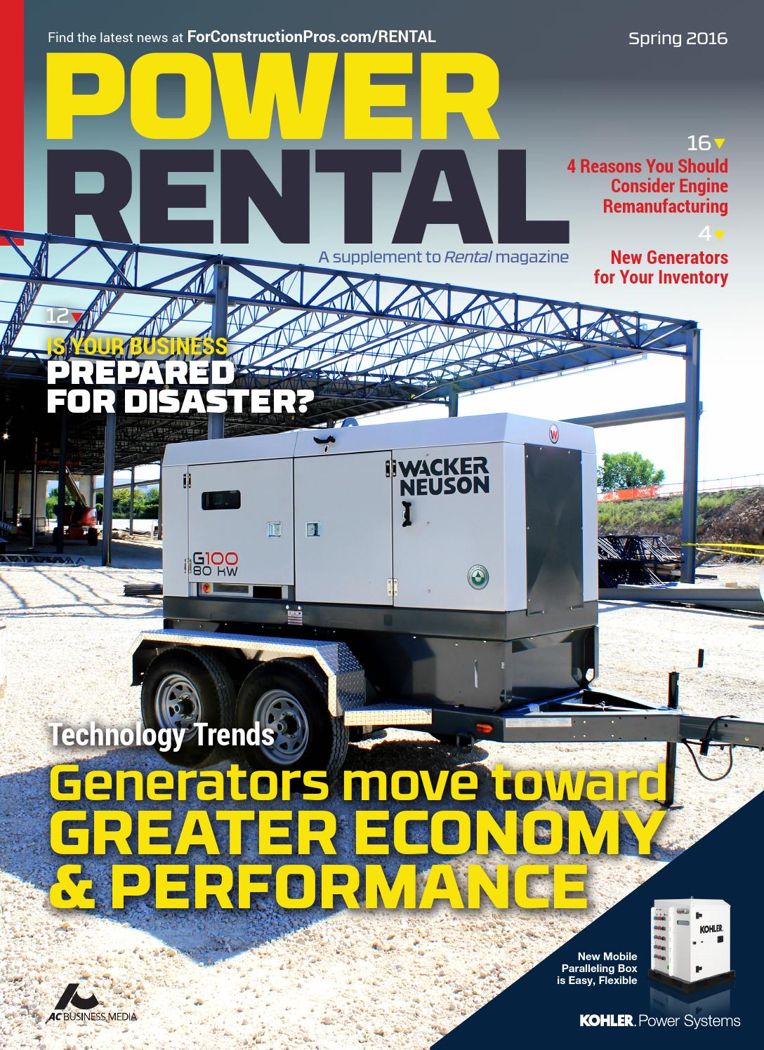 Rental Power Rental Spring 2016 by Issuu