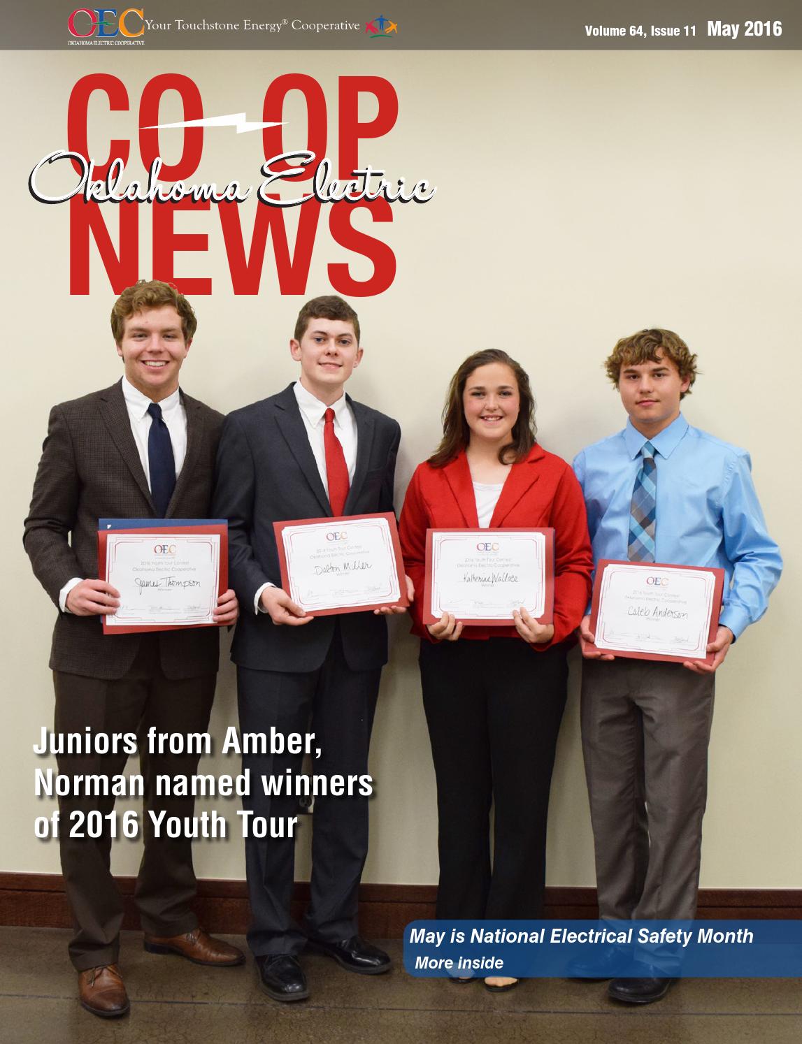 Oklahoma Electric Coop News May 2016 by Oklahoma Electric Cooperative