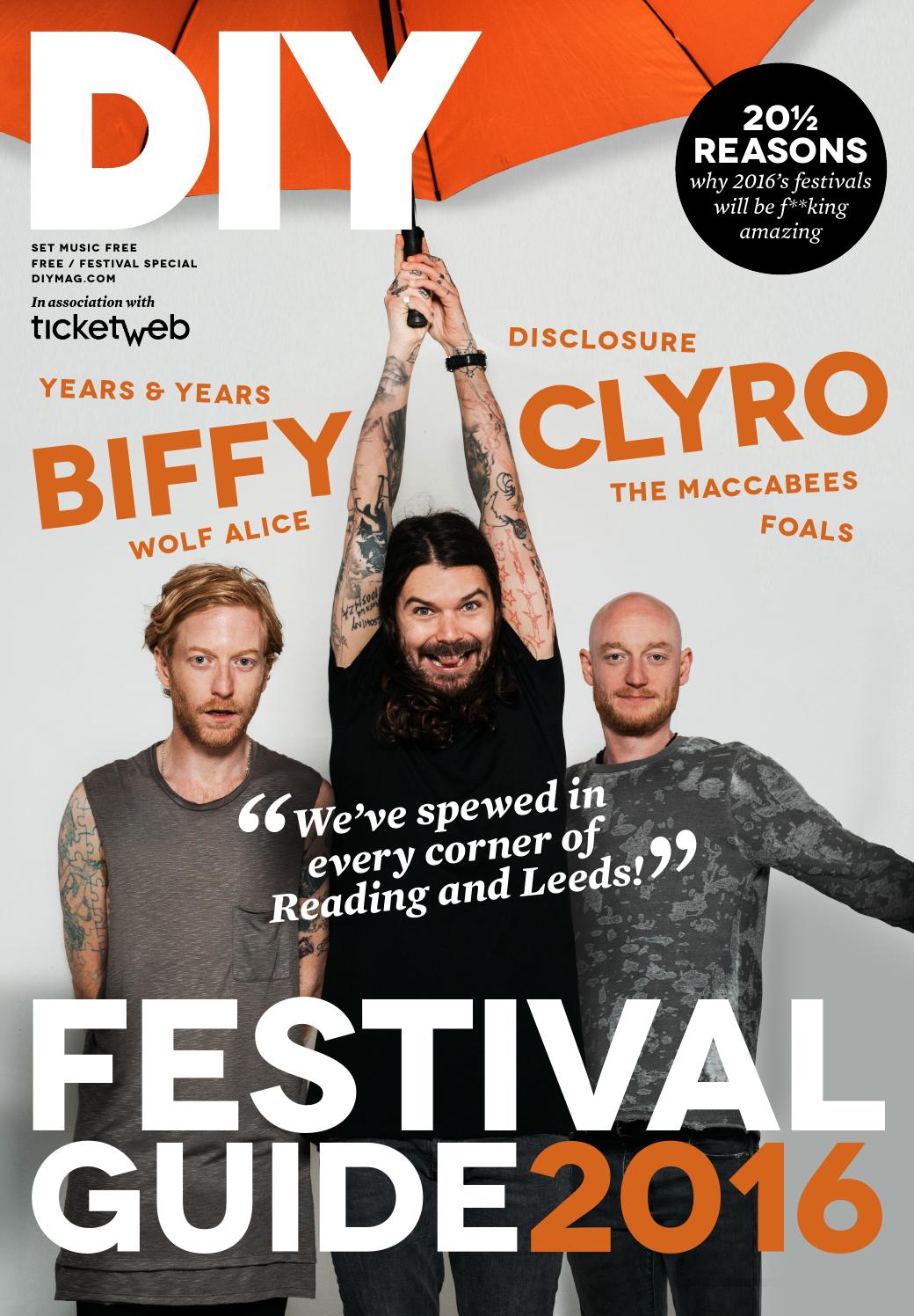 DIY Festival Guide 2016 by DIY Magazine - Issuu